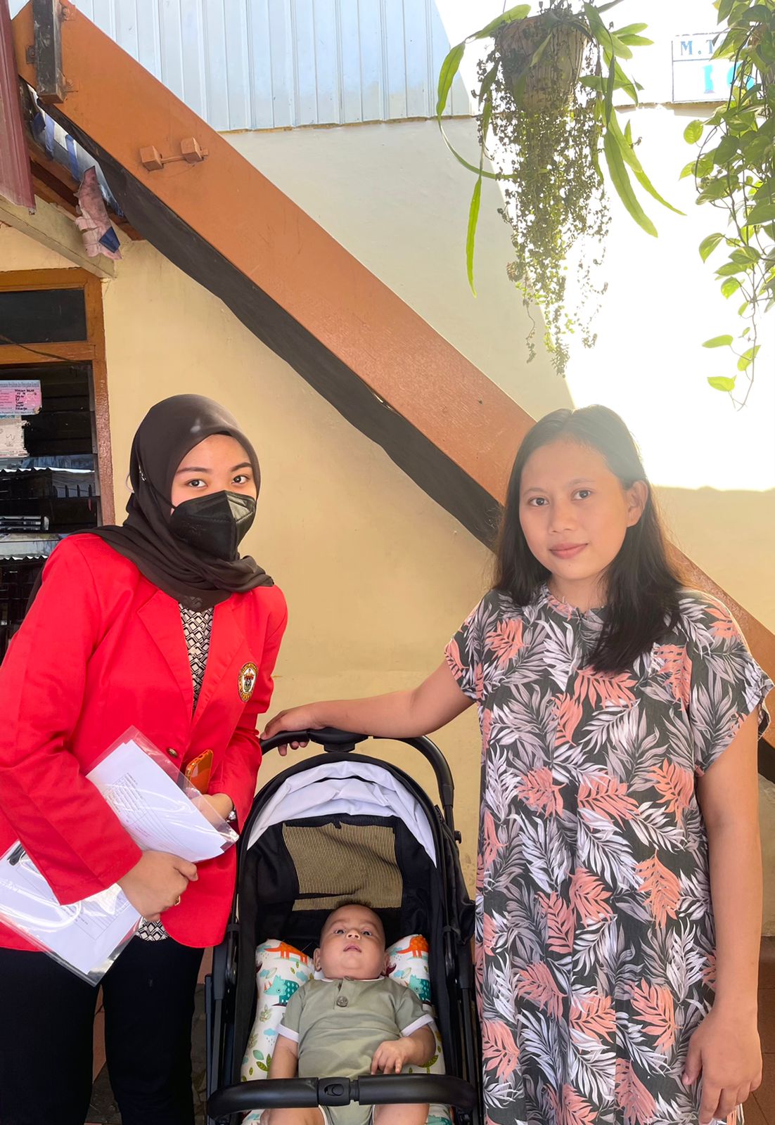 KUNJUNGAN KEDUA IBU FINA SAFITRI DAN ADIK ARKANA